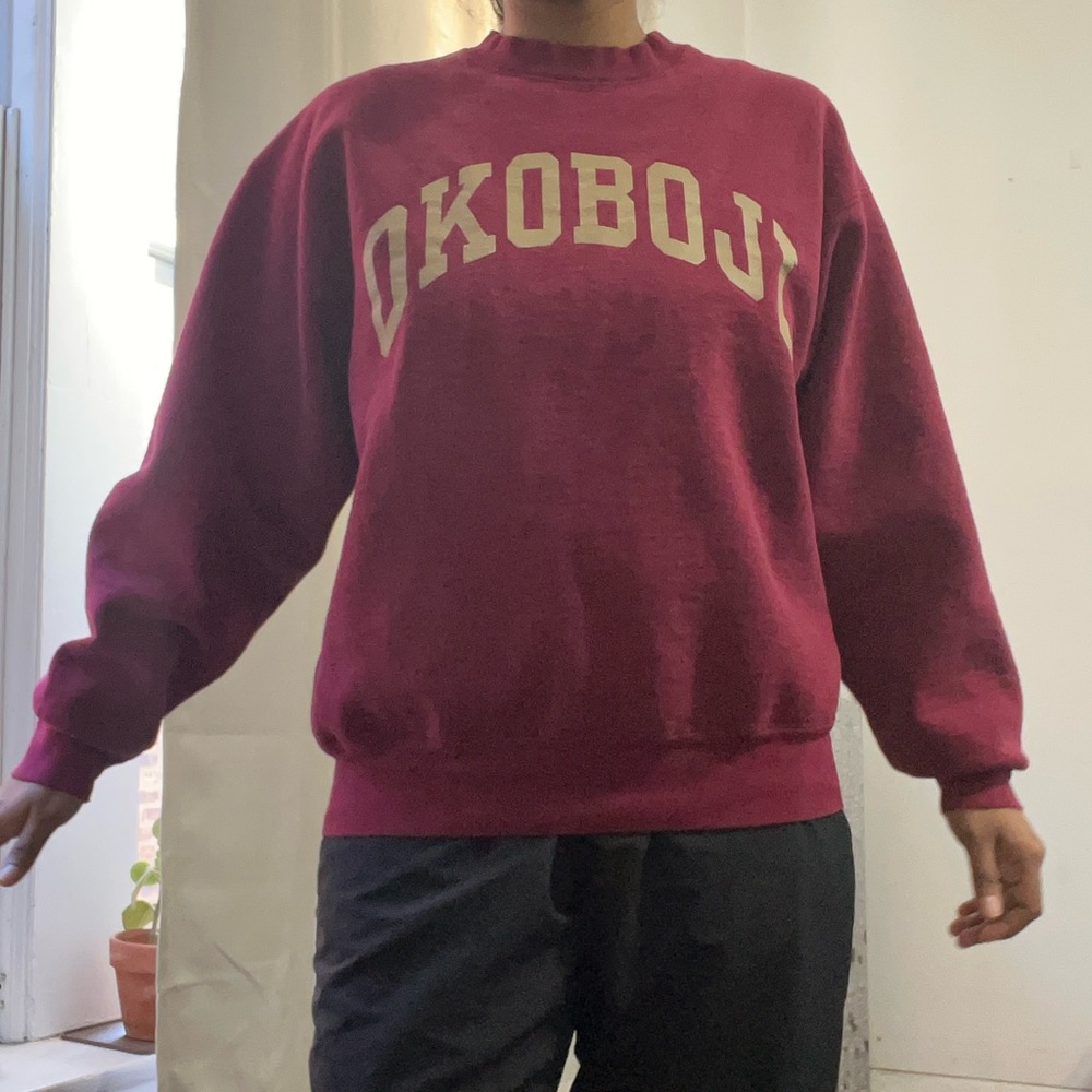 Okoboji red sweatshirt